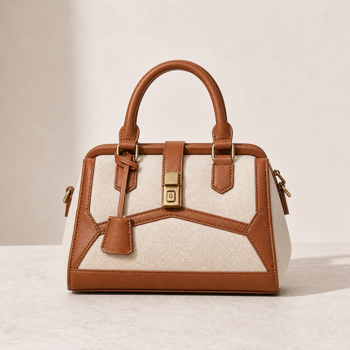 Lightweight Geometric Doctor Bag